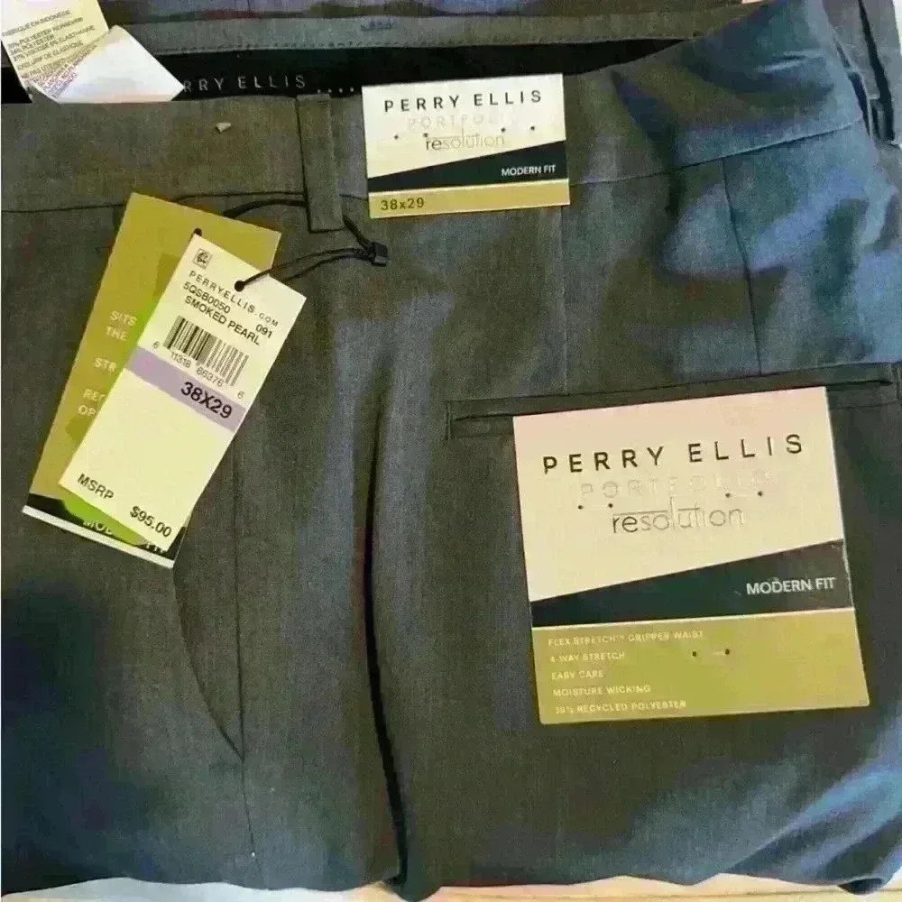 Perry Ellis Brand New Mens Dress Pants Perry Ellis Brand New Mens Dress Pants